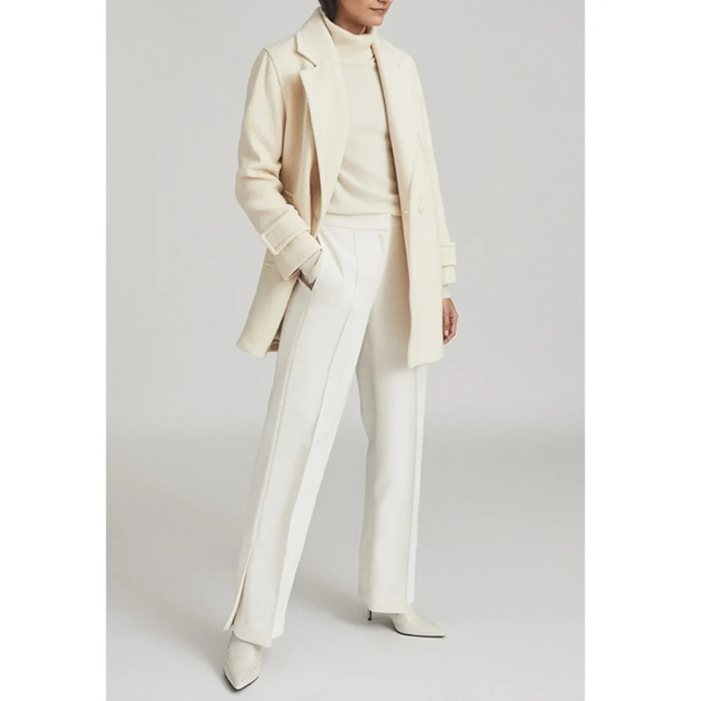 1 Left! NWT REISS | Skye Wool Blend Coat - Picture 10 of 12